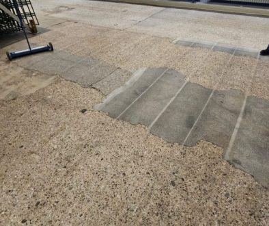 Strahlen einer Industriehalle in der Gedore-Fabrik – Remscheid