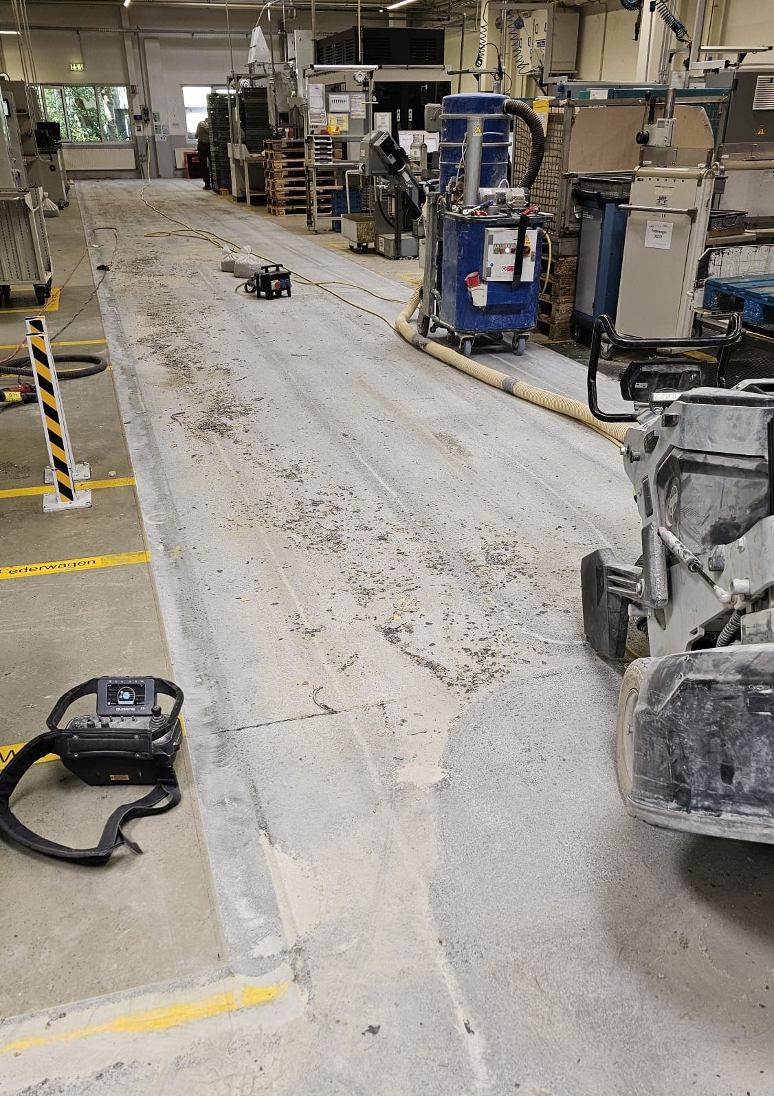 Diamantschleifen Industriebeschichtung