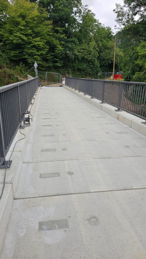Kugelstrahlen einer Brücke - 100 m² - Eifel