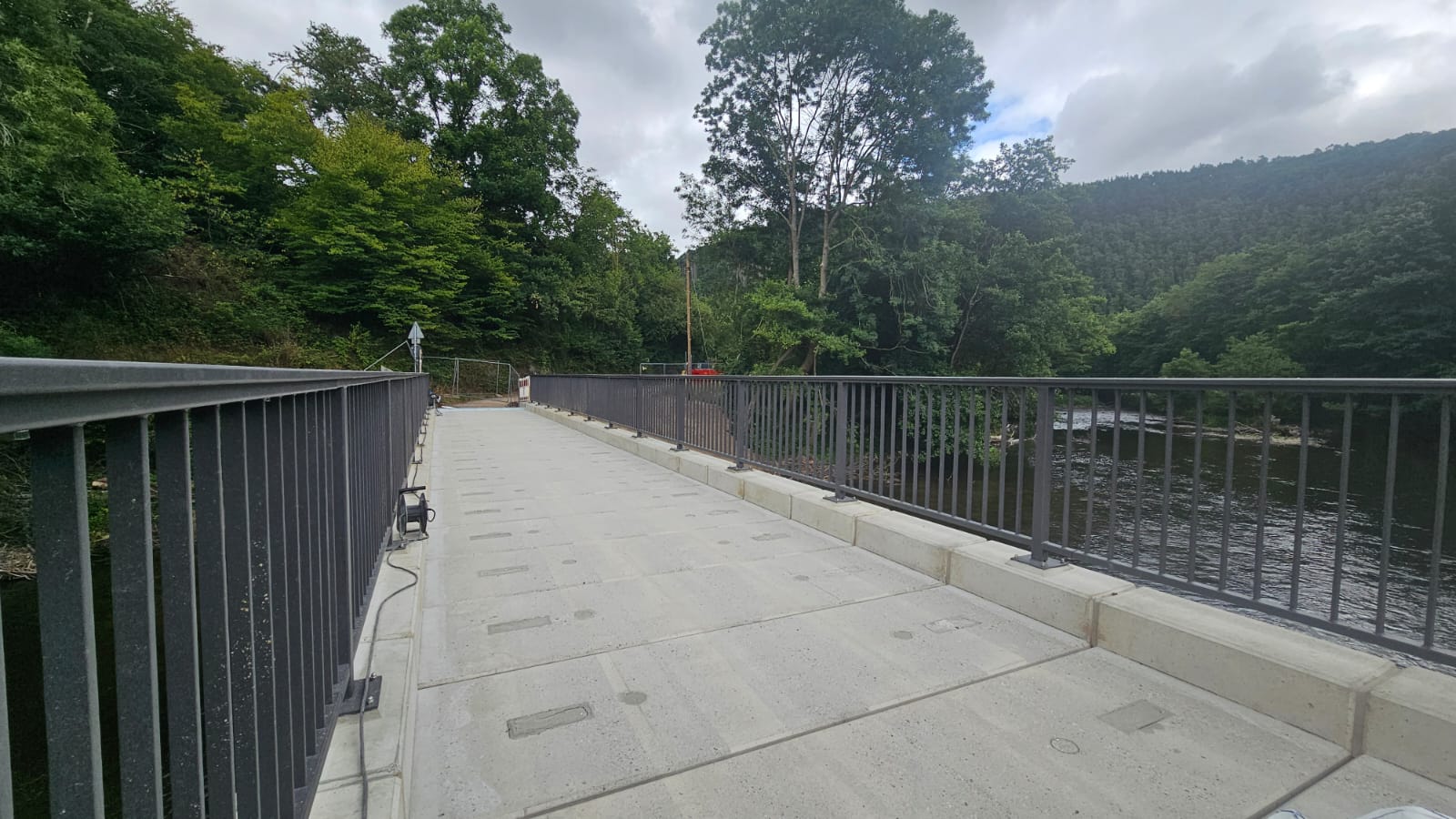 Kugelstrahlen einer Brücke - 100 m² - Eifel