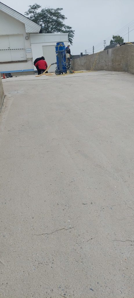 Auffahrt Rampe Kugelstrahlen 120 qm Euskirchen