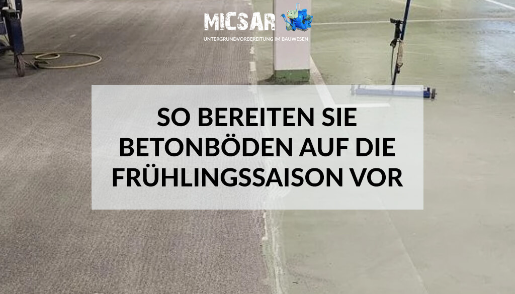 Infografik mit der Beschriftung wie man Netonböden auf sie Frühlingssaison vorbereitet